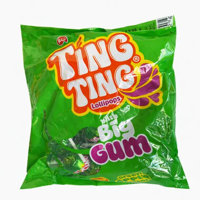 Kenafric Ting Ting Green Apple Lollipops 25'S